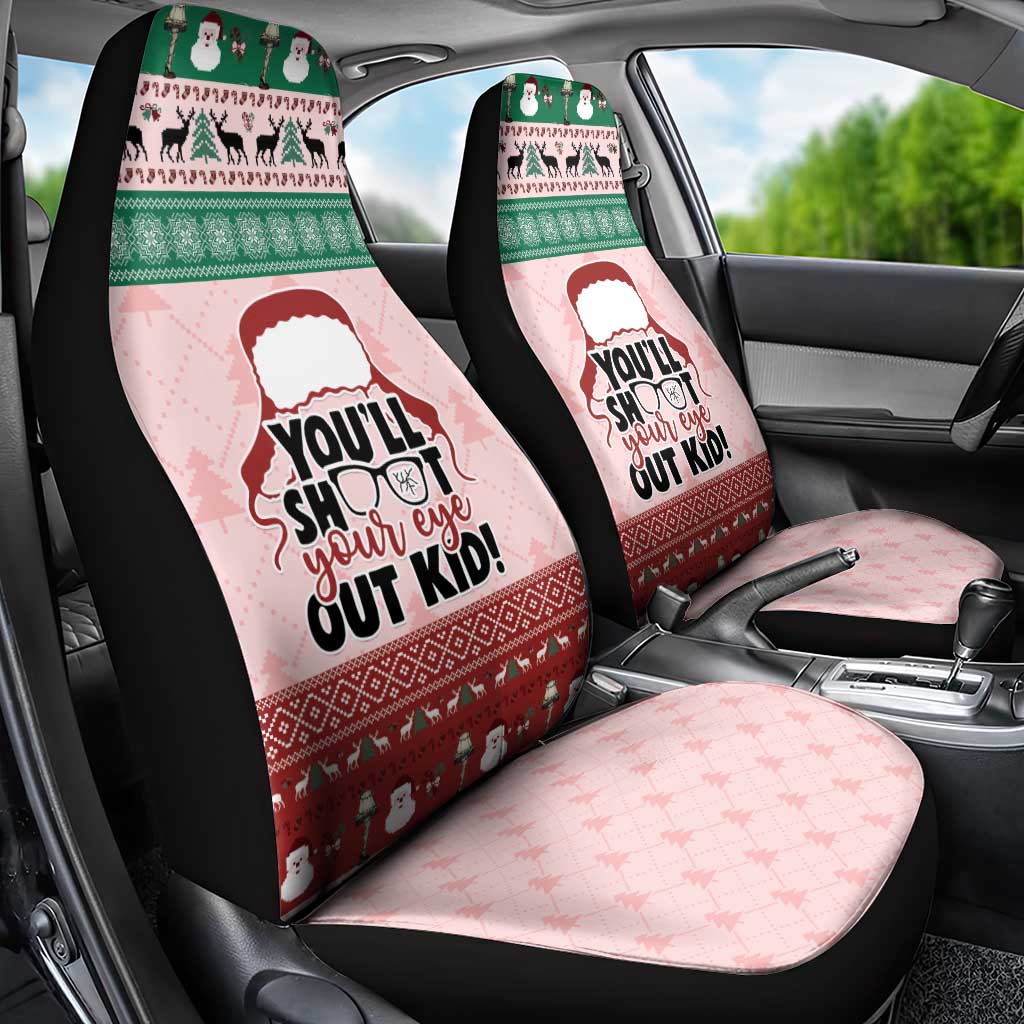 Christmas Story Car Seat Cover You'll Shoot Your Eye Out - Wonder Print Shop