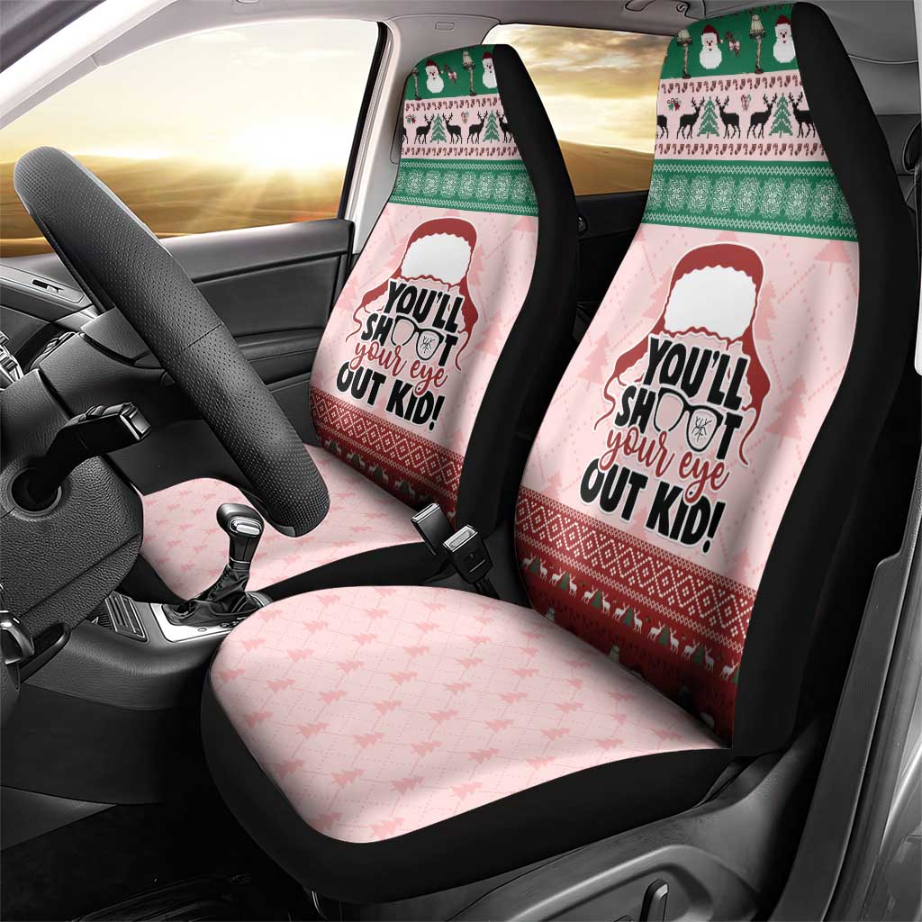 Christmas Story Car Seat Cover You'll Shoot Your Eye Out - Wonder Print Shop