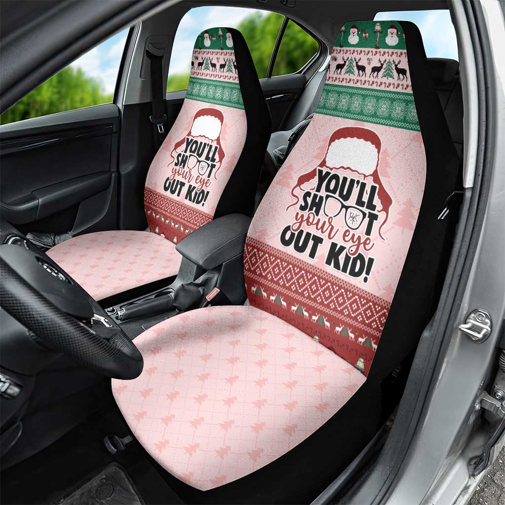 Christmas Story Car Seat Cover You'll Shoot Your Eye Out - Wonder Print Shop