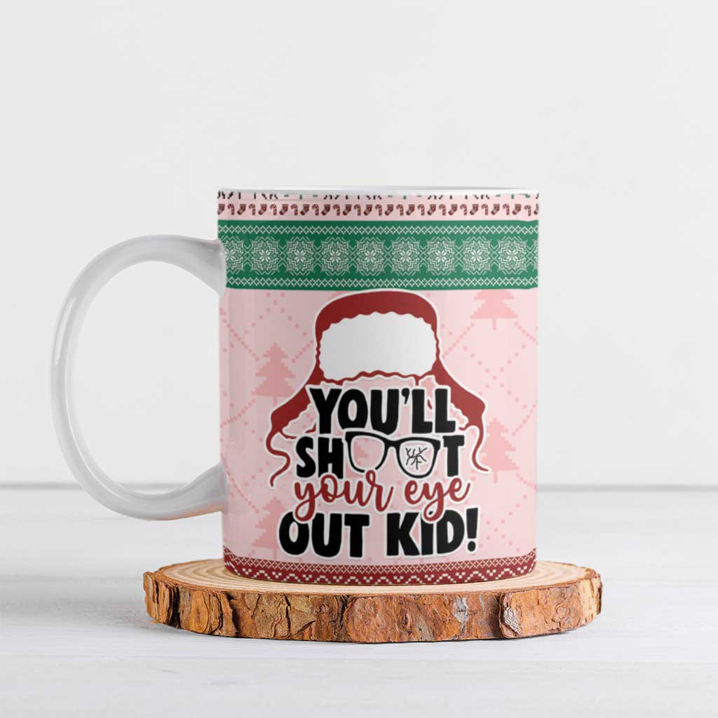 Christmas Story Ceramic Mug You'll Shoot Your Eye Out - Wonder Print Shop