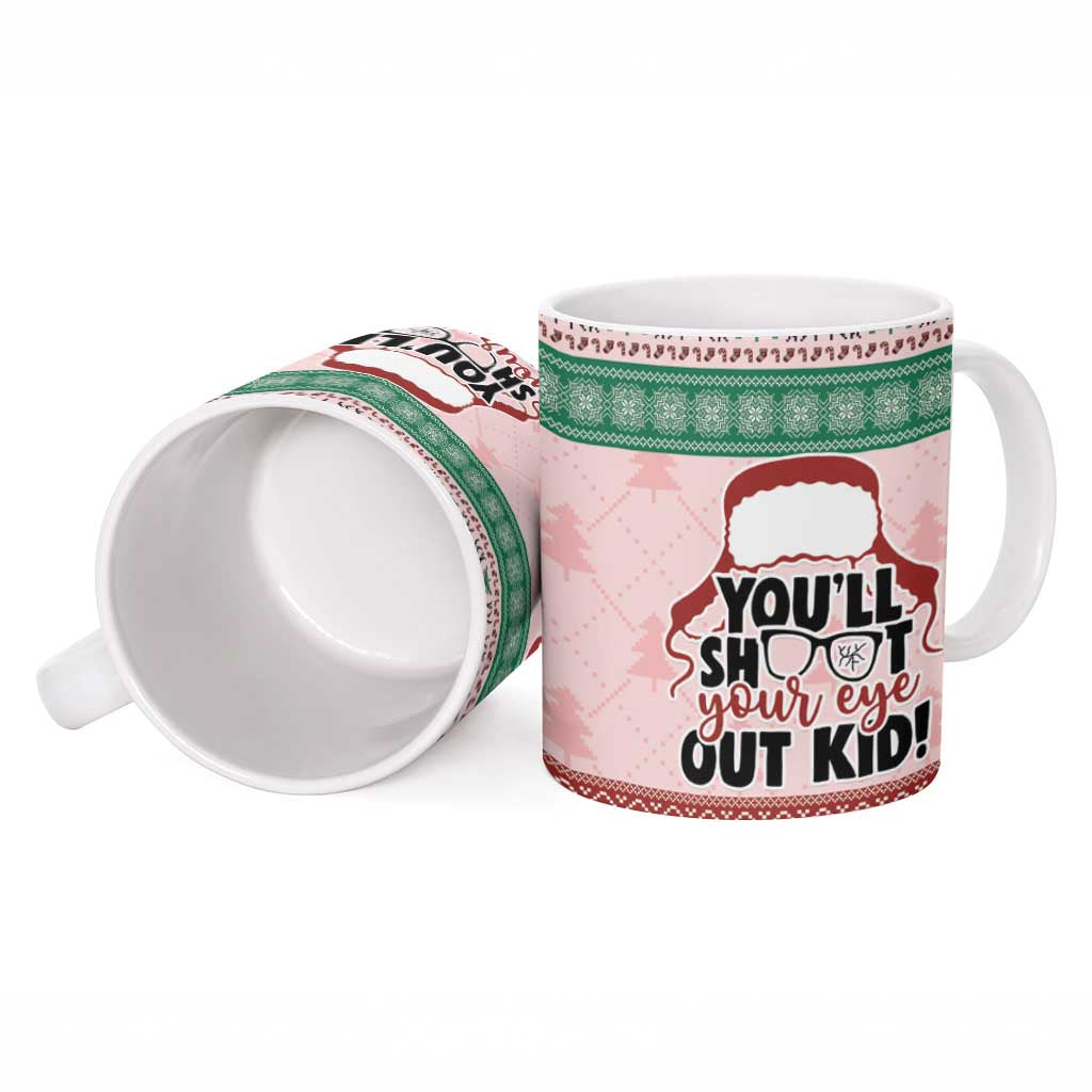 Christmas Story Ceramic Mug You'll Shoot Your Eye Out - Wonder Print Shop