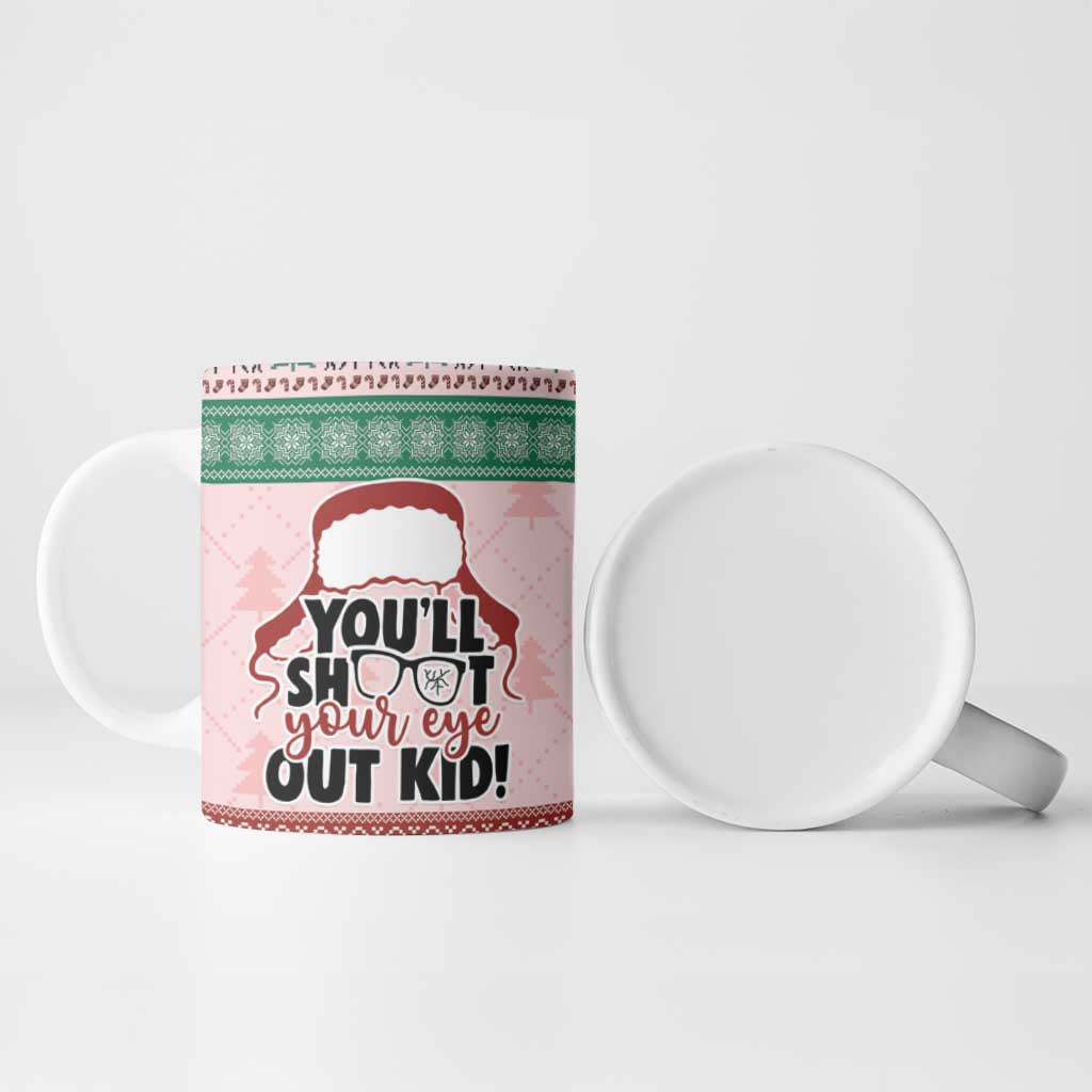 Christmas Story Ceramic Mug You'll Shoot Your Eye Out - Wonder Print Shop
