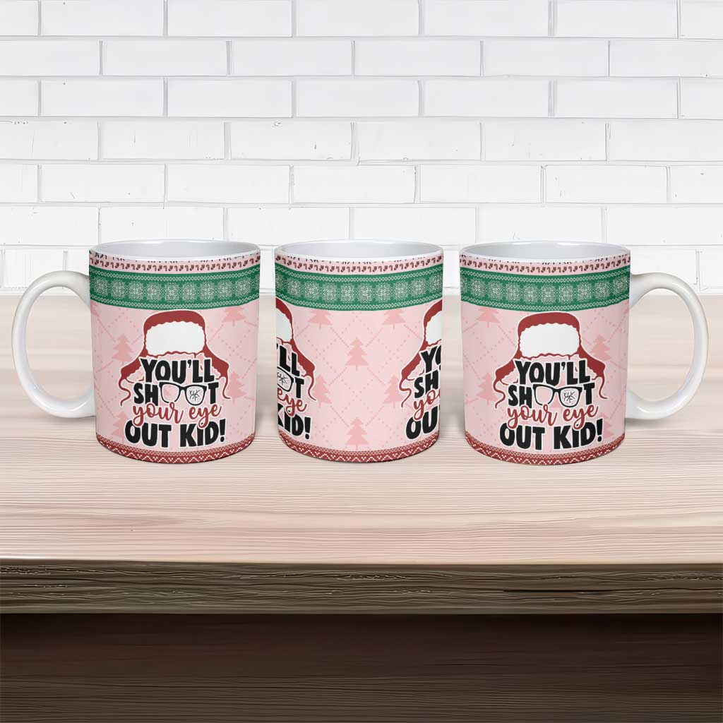 Christmas Story Ceramic Mug You'll Shoot Your Eye Out - Wonder Print Shop