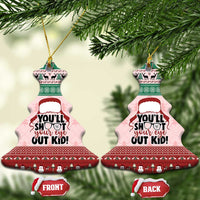 Christmas Story Ceramic Ornament You'll Shoot Your Eye Out - Wonder Print Shop