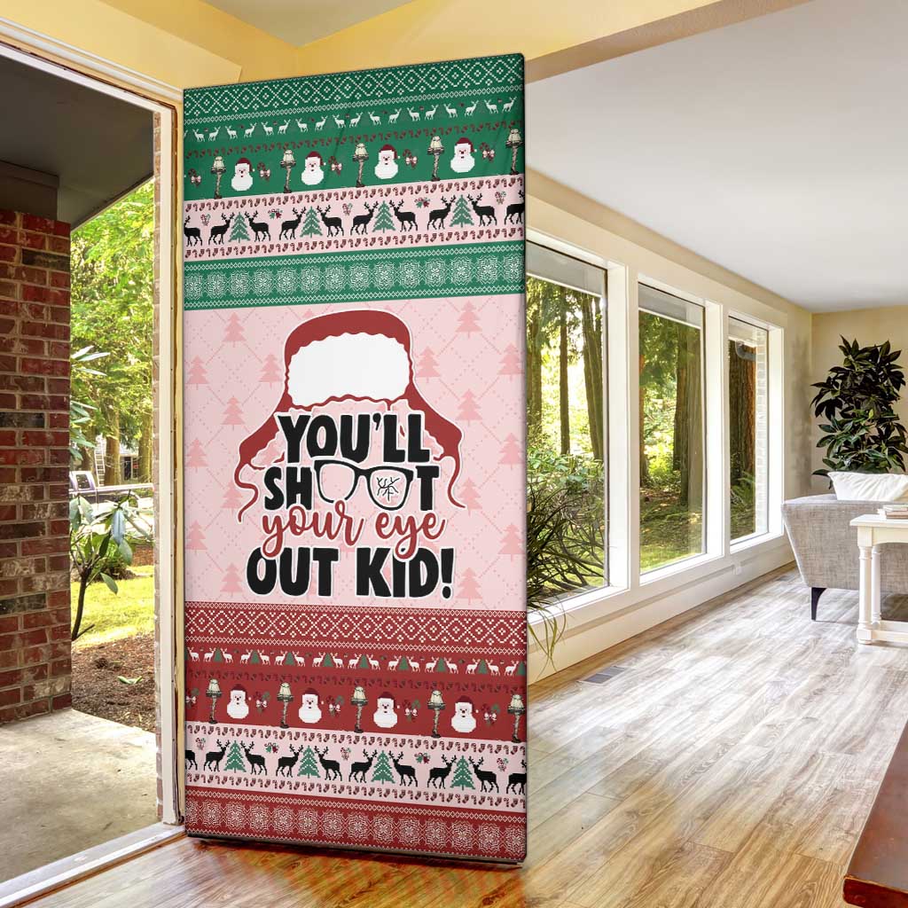 Christmas Story Door Cover You'll Shoot Your Eye Out - Wonder Print Shop
