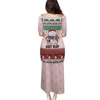 Christmas Story Family Matching Puletasi and Hawaiian Shirt You'll Shoot Your Eye Out - Wonder Print Shop