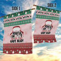 Christmas Story Garden Flag You'll Shoot Your Eye Out - Wonder Print Shop
