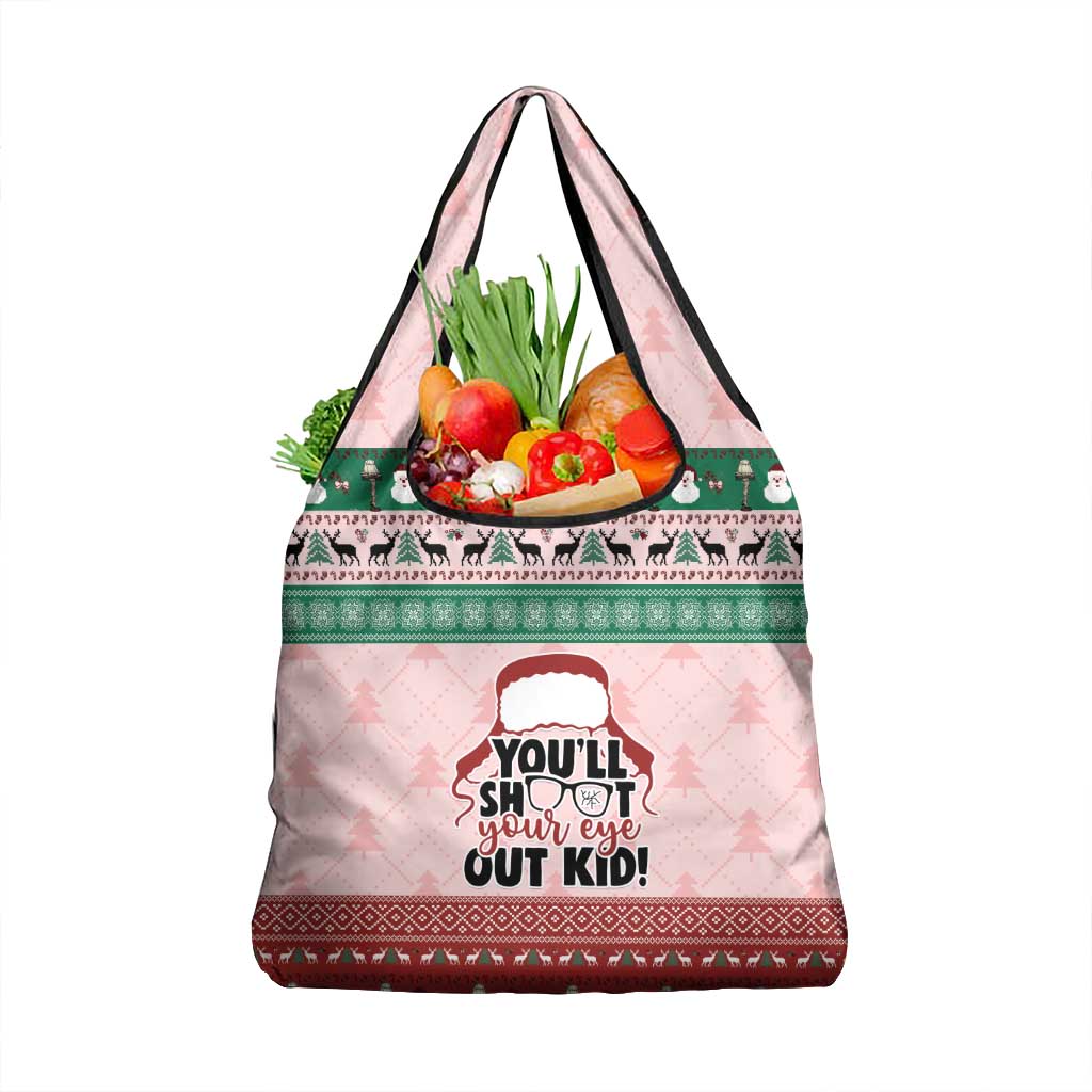 Christmas Story Grocery Bag You'll Shoot Your Eye Out - Wonder Print Shop