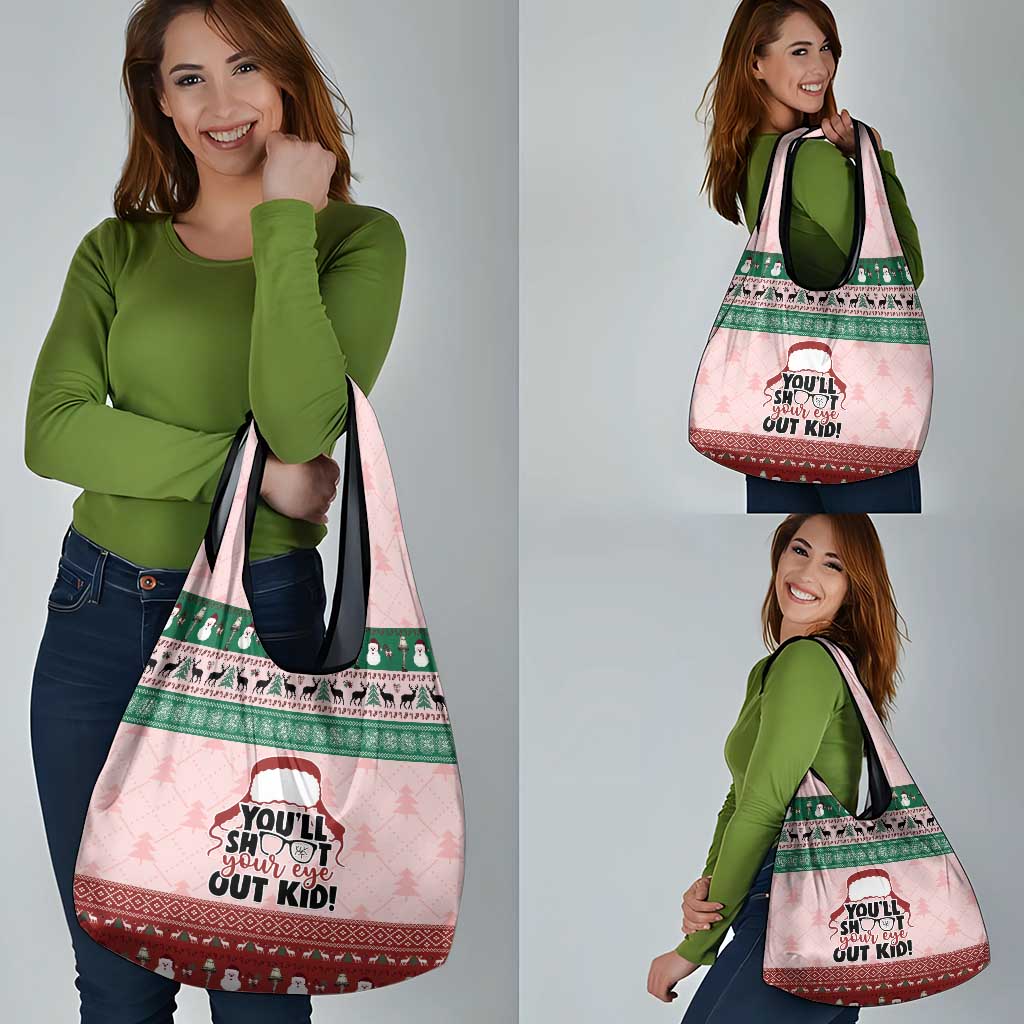 Christmas Story Grocery Bag You'll Shoot Your Eye Out - Wonder Print Shop