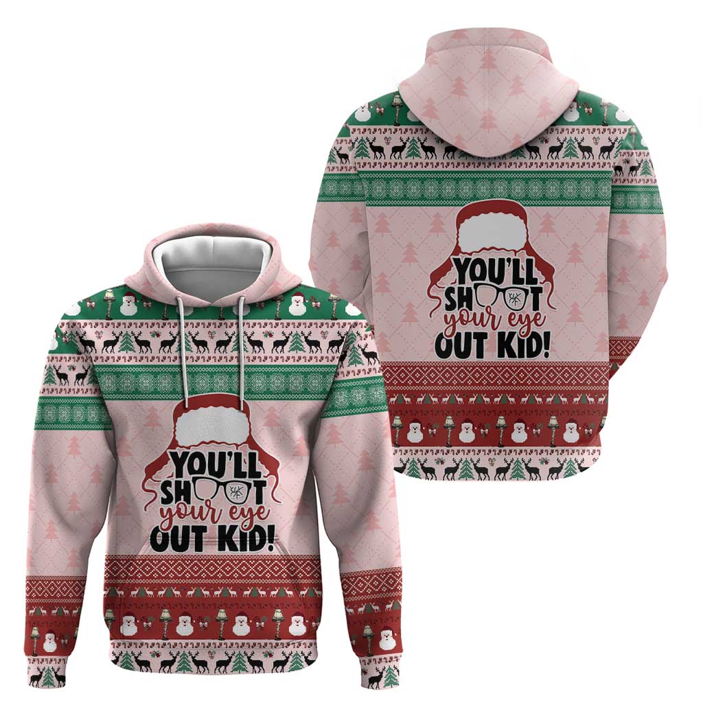Christmas Story Hoodie You'll Shoot Your Eye Out - Wonder Print Shop