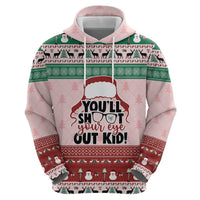 Christmas Story Hoodie You'll Shoot Your Eye Out - Wonder Print Shop