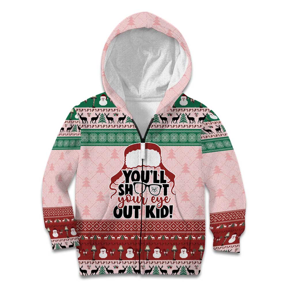Christmas Story Kid Hoodie You'll Shoot Your Eye Out - Wonder Print Shop