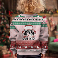 Christmas Story Kid Ugly Christmas Sweater You'll Shoot Your Eye Out - Wonder Print Shop