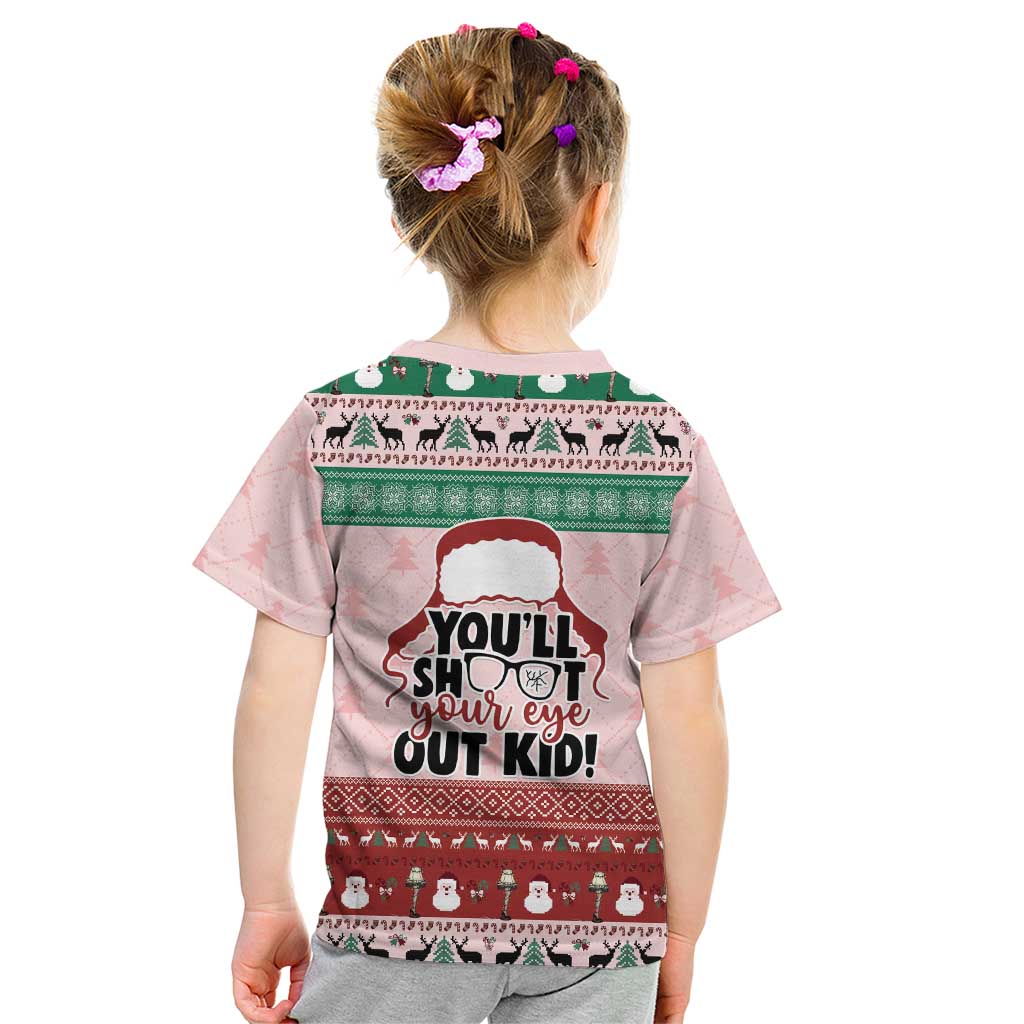 Christmas Story Kid T Shirt You'll Shoot Your Eye Out - Wonder Print Shop