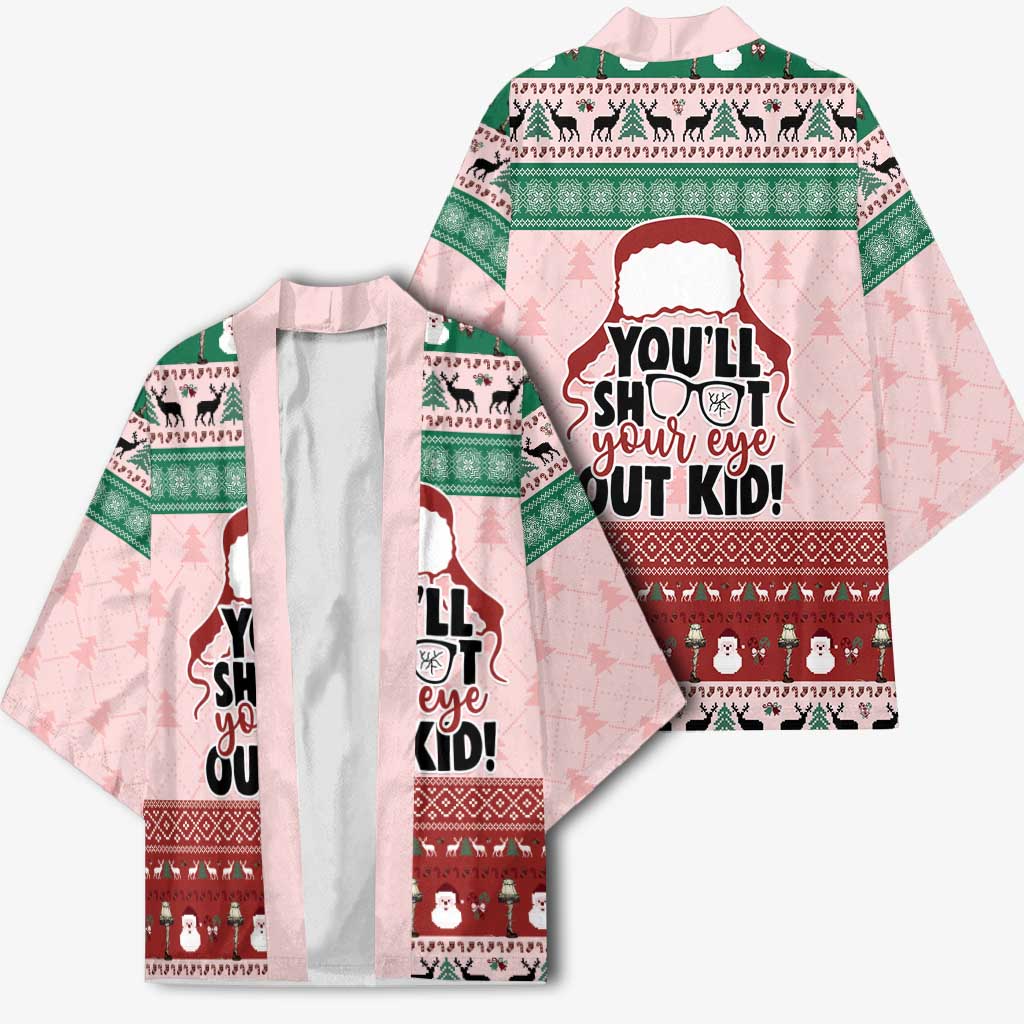 Christmas Story Kimono You'll Shoot Your Eye Out - Wonder Print Shop