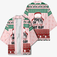 Christmas Story Kimono You'll Shoot Your Eye Out - Wonder Print Shop