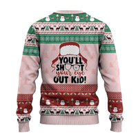 Christmas Story Ugly Christmas Sweater You'll Shoot Your Eye Out - Wonder Print Shop