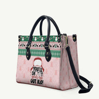 Christmas Story Leather Bag You'll Shoot Your Eye Out - Wonder Print Shop