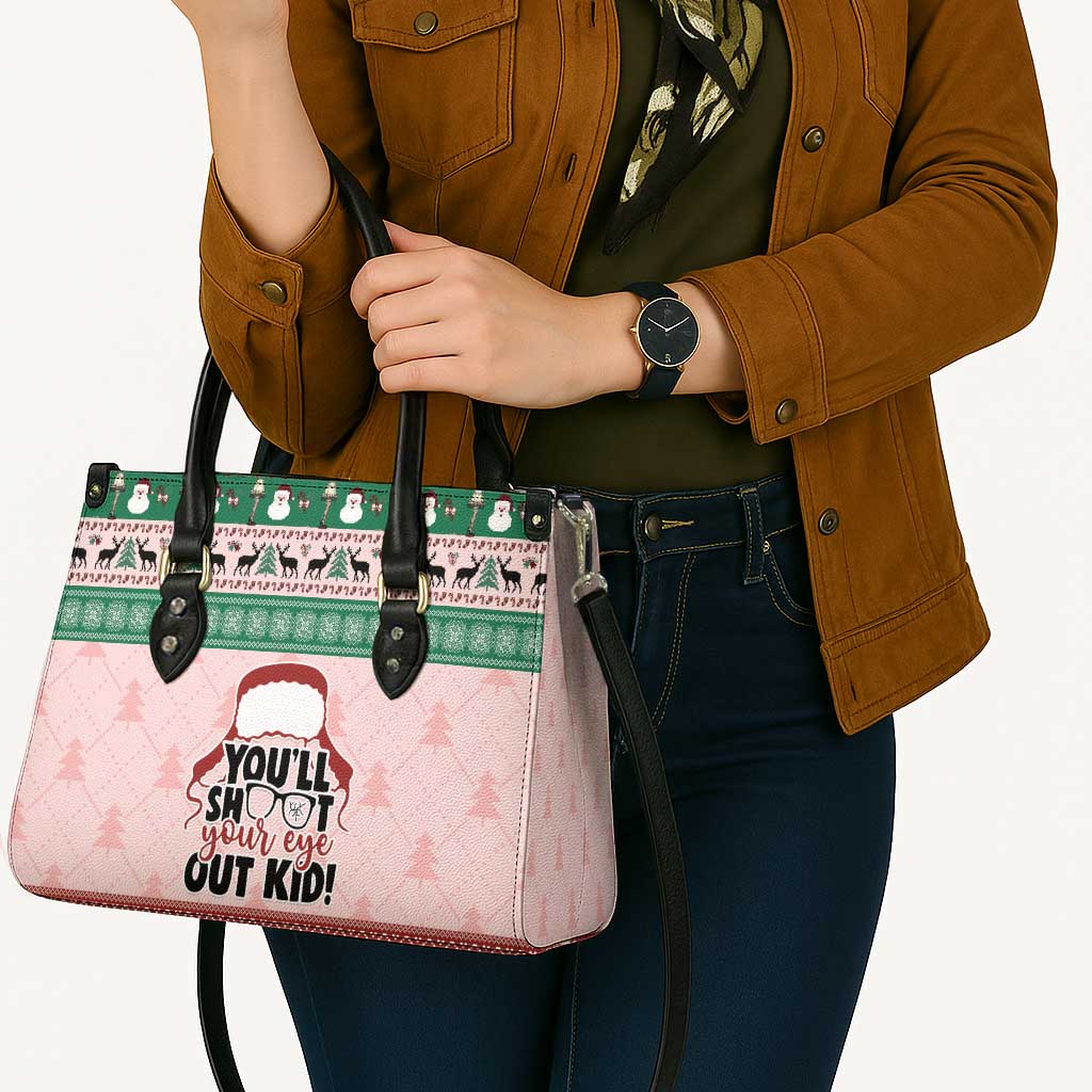 Christmas Story Leather Bag You'll Shoot Your Eye Out - Wonder Print Shop