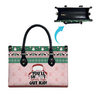 Christmas Story Leather Bag You'll Shoot Your Eye Out - Wonder Print Shop