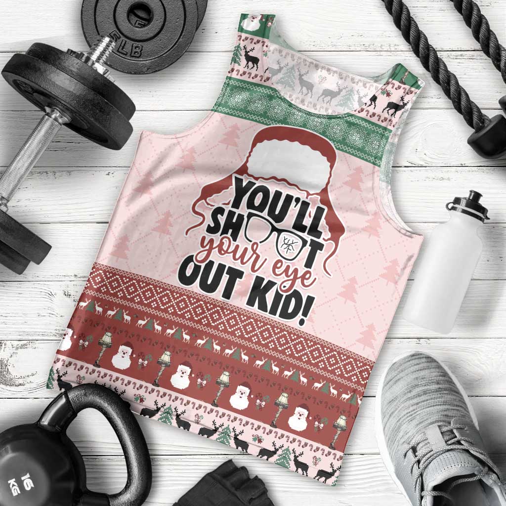 Christmas Story Men Tank Top You'll Shoot Your Eye Out - Wonder Print Shop