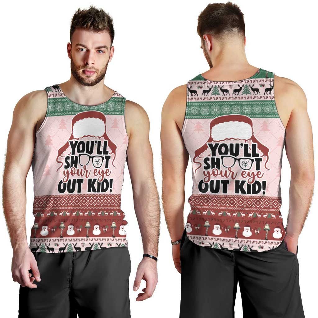 Christmas Story Men Tank Top You'll Shoot Your Eye Out - Wonder Print Shop