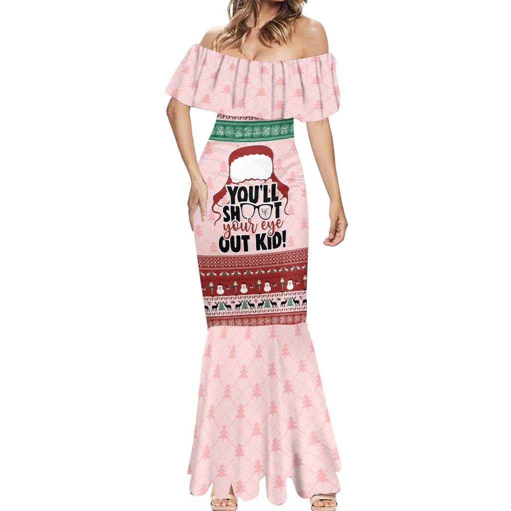 Christmas Story Mermaid Dress You'll Shoot Your Eye Out - Wonder Print Shop