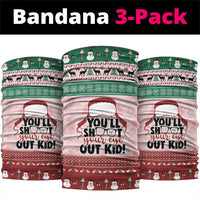 Christmas Story Neck Gaiter You'll Shoot Your Eye Out - Wonder Print Shop