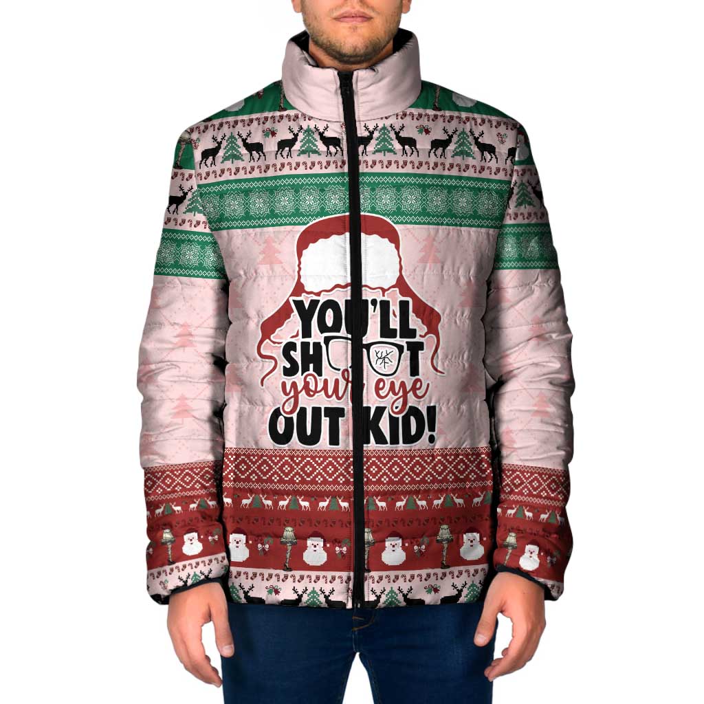 Christmas Story Padded Jacket You'll Shoot Your Eye Out - Wonder Print Shop
