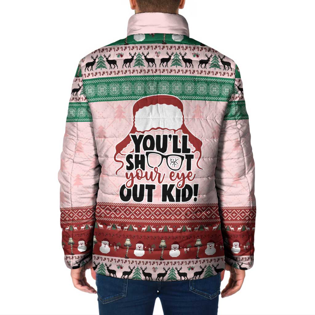 Christmas Story Padded Jacket You'll Shoot Your Eye Out - Wonder Print Shop