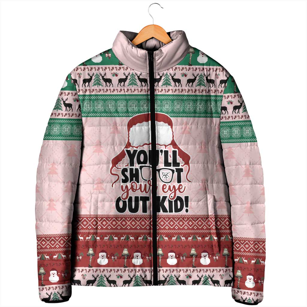 Christmas Story Padded Jacket You'll Shoot Your Eye Out - Wonder Print Shop
