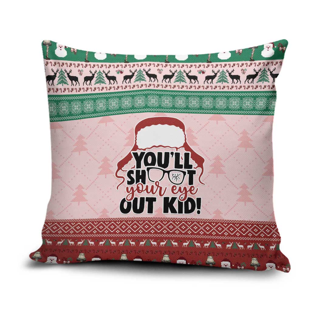 Christmas Story Pillow Cover You'll Shoot Your Eye Out - Wonder Print Shop