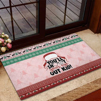 Christmas Story Rubber Doormat You'll Shoot Your Eye Out - Wonder Print Shop