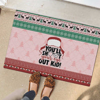 Christmas Story Rubber Doormat You'll Shoot Your Eye Out - Wonder Print Shop