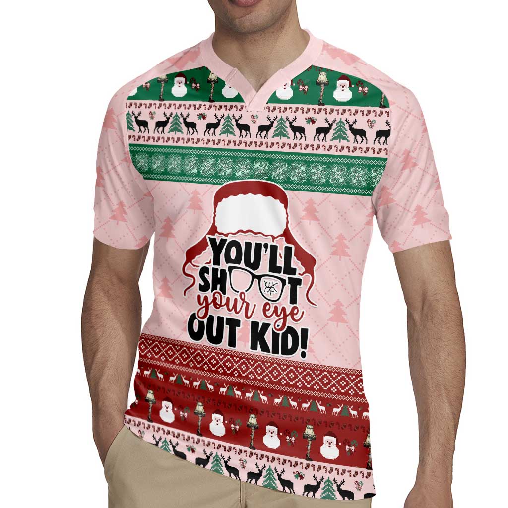 Christmas Story Rugby Jersey You'll Shoot Your Eye Out - Wonder Print Shop