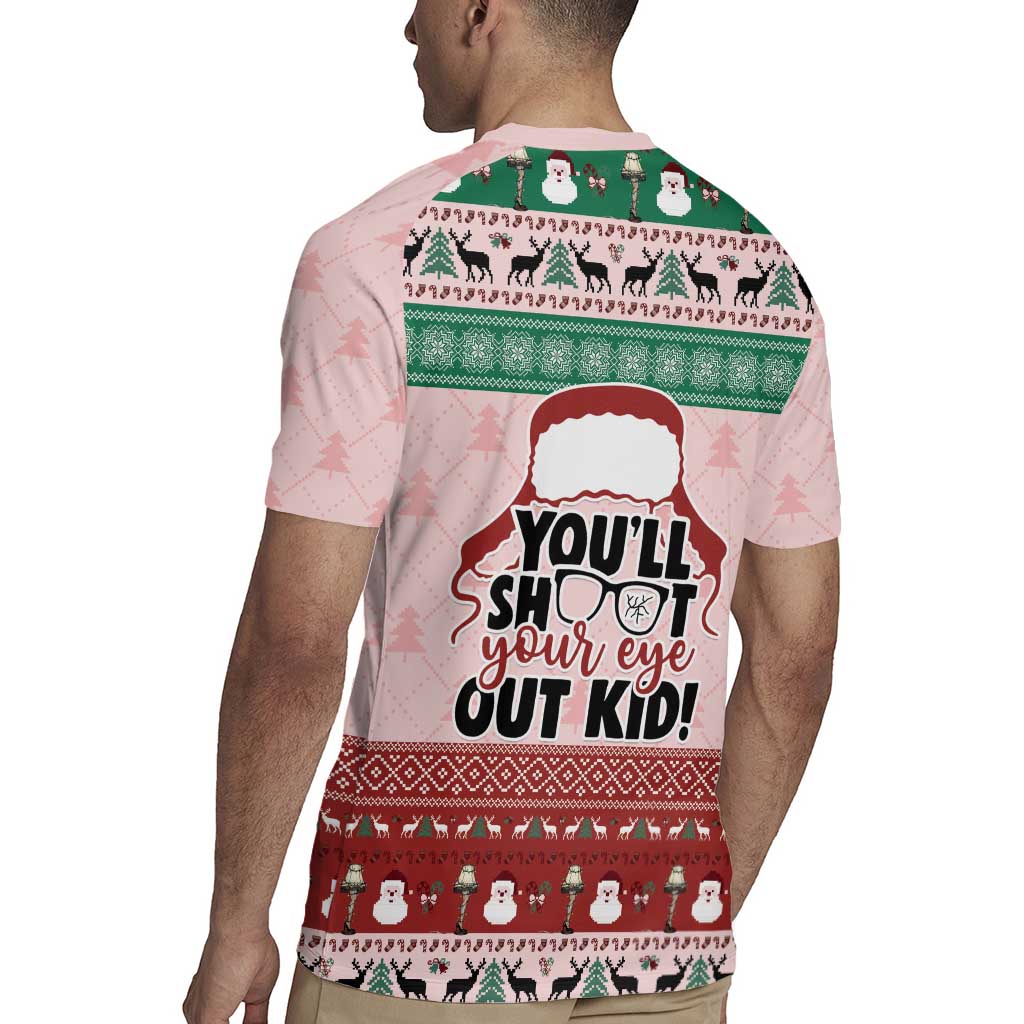 Christmas Story Rugby Jersey You'll Shoot Your Eye Out - Wonder Print Shop