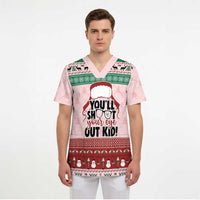 Christmas Story Scrub Top You'll Shoot Your Eye Out - Wonder Print Shop