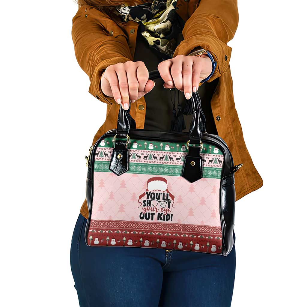 Christmas Story Shoulder Handbag You'll Shoot Your Eye Out - Wonder Print Shop