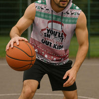 Christmas Story Sleeveless Hoodie You'll Shoot Your Eye Out - Wonder Print Shop