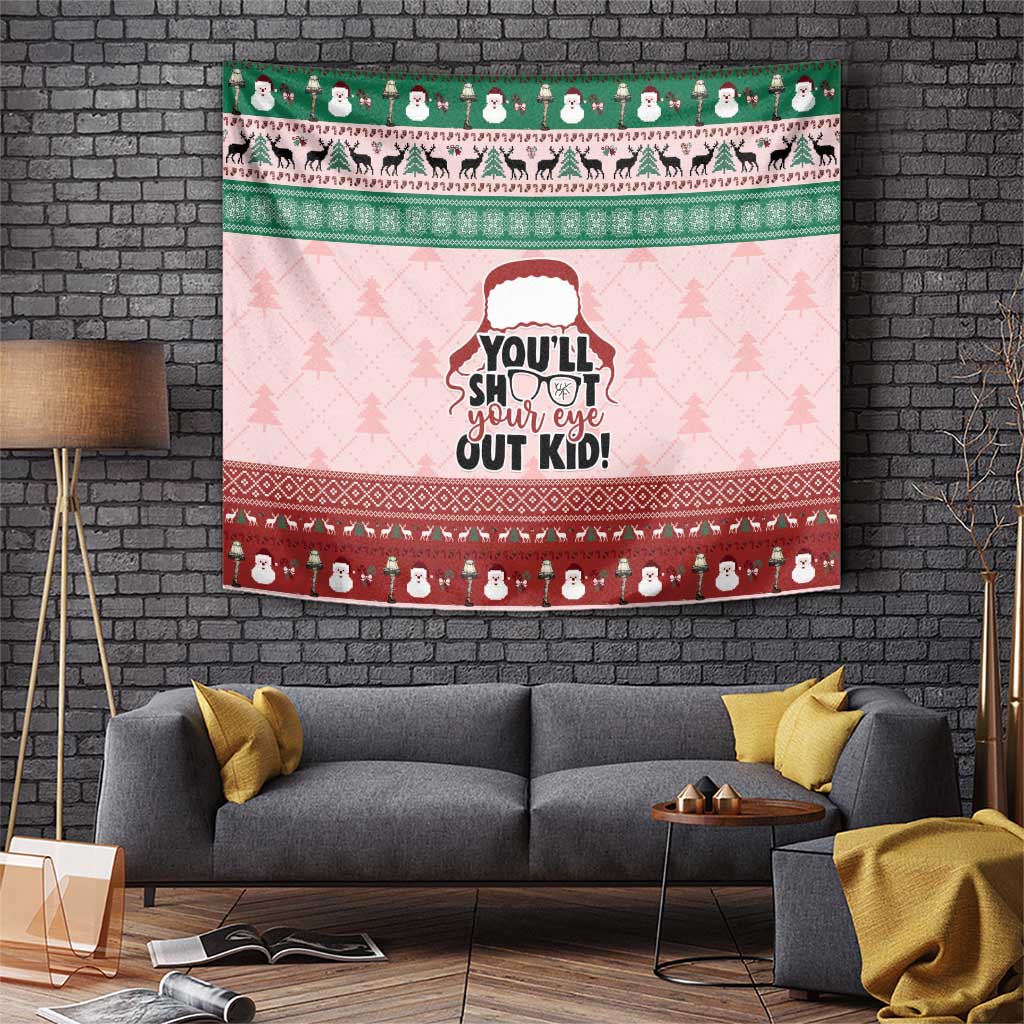 Christmas Story Tapestry You'll Shoot Your Eye Out - Wonder Print Shop