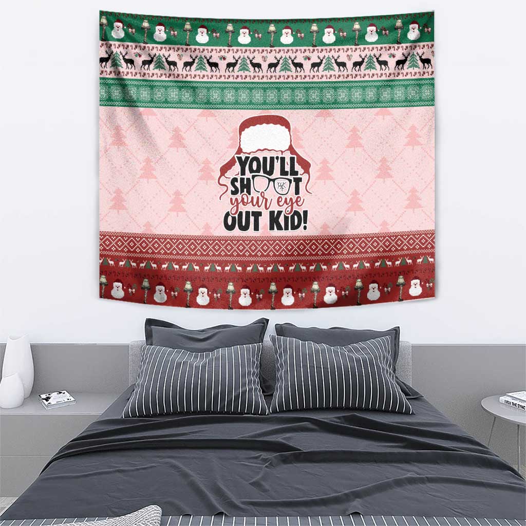 Christmas Story Tapestry You'll Shoot Your Eye Out - Wonder Print Shop