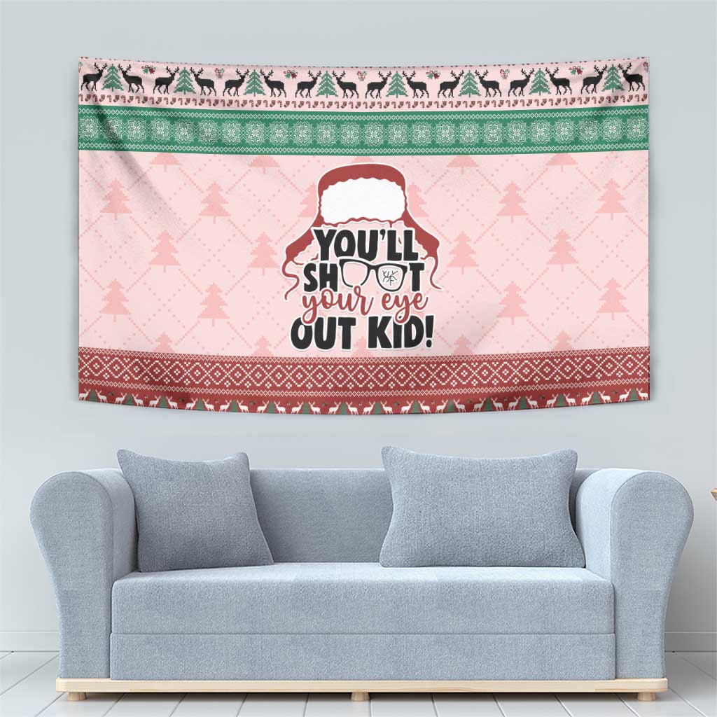 Christmas Story Tapestry You'll Shoot Your Eye Out - Wonder Print Shop