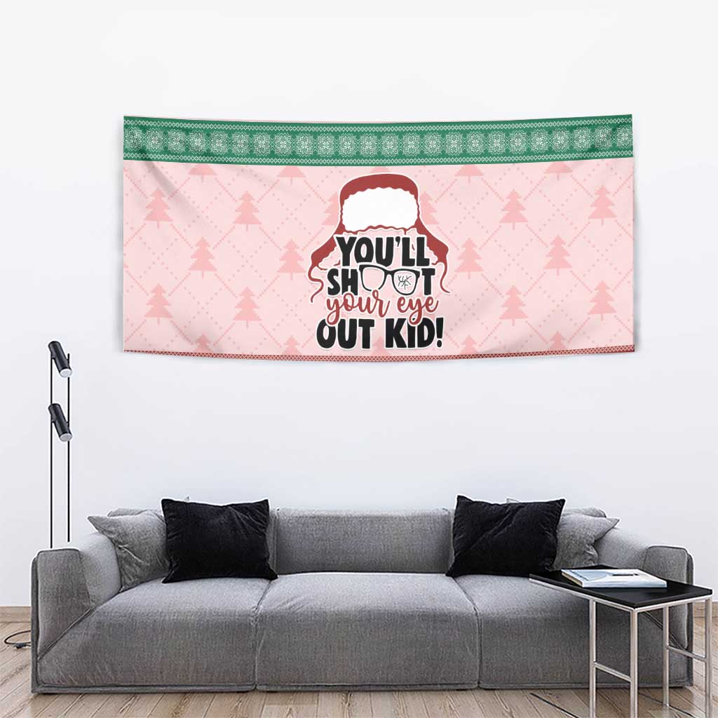 Christmas Story Tapestry You'll Shoot Your Eye Out - Wonder Print Shop