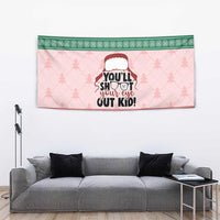 Christmas Story Tapestry You'll Shoot Your Eye Out - Wonder Print Shop