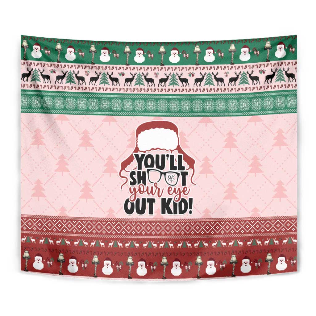 Christmas Story Tapestry You'll Shoot Your Eye Out - Wonder Print Shop