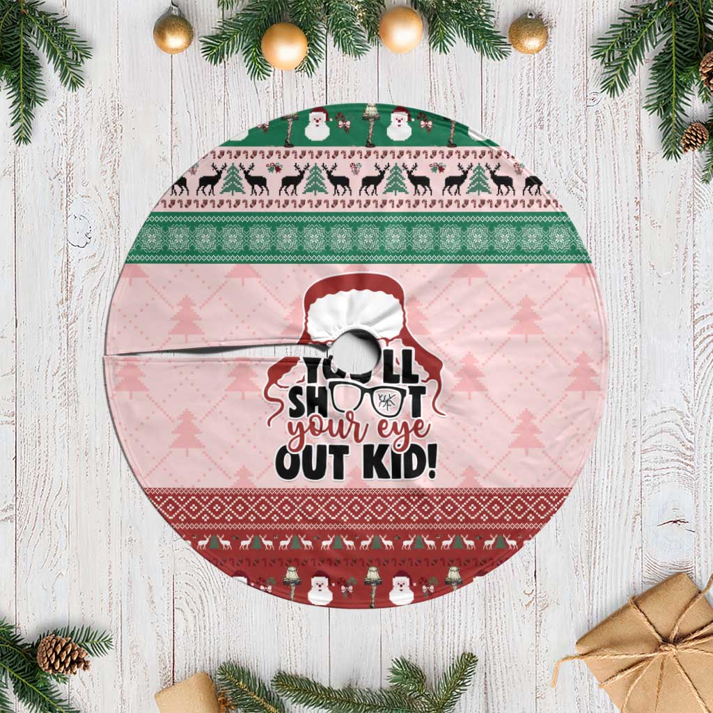 Christmas Story Tree Skirt You'll Shoot Your Eye Out - Wonder Print Shop