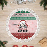 Christmas Story Tree Skirt You'll Shoot Your Eye Out - Wonder Print Shop