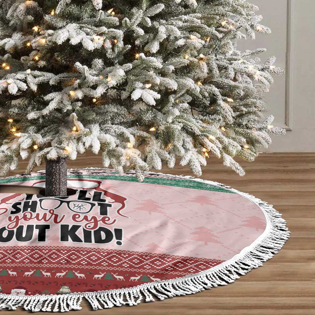 Christmas Story Tree Skirt You'll Shoot Your Eye Out - Wonder Print Shop