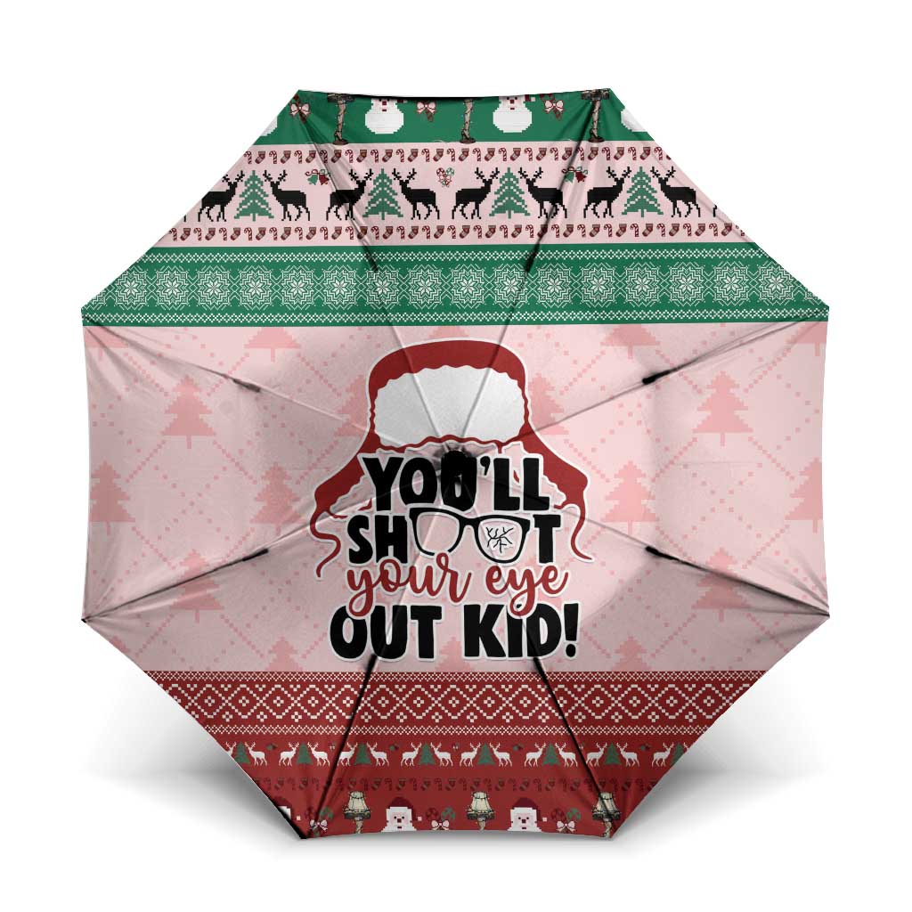 Christmas Story Umbrella You'll Shoot Your Eye Out - Wonder Print Shop
