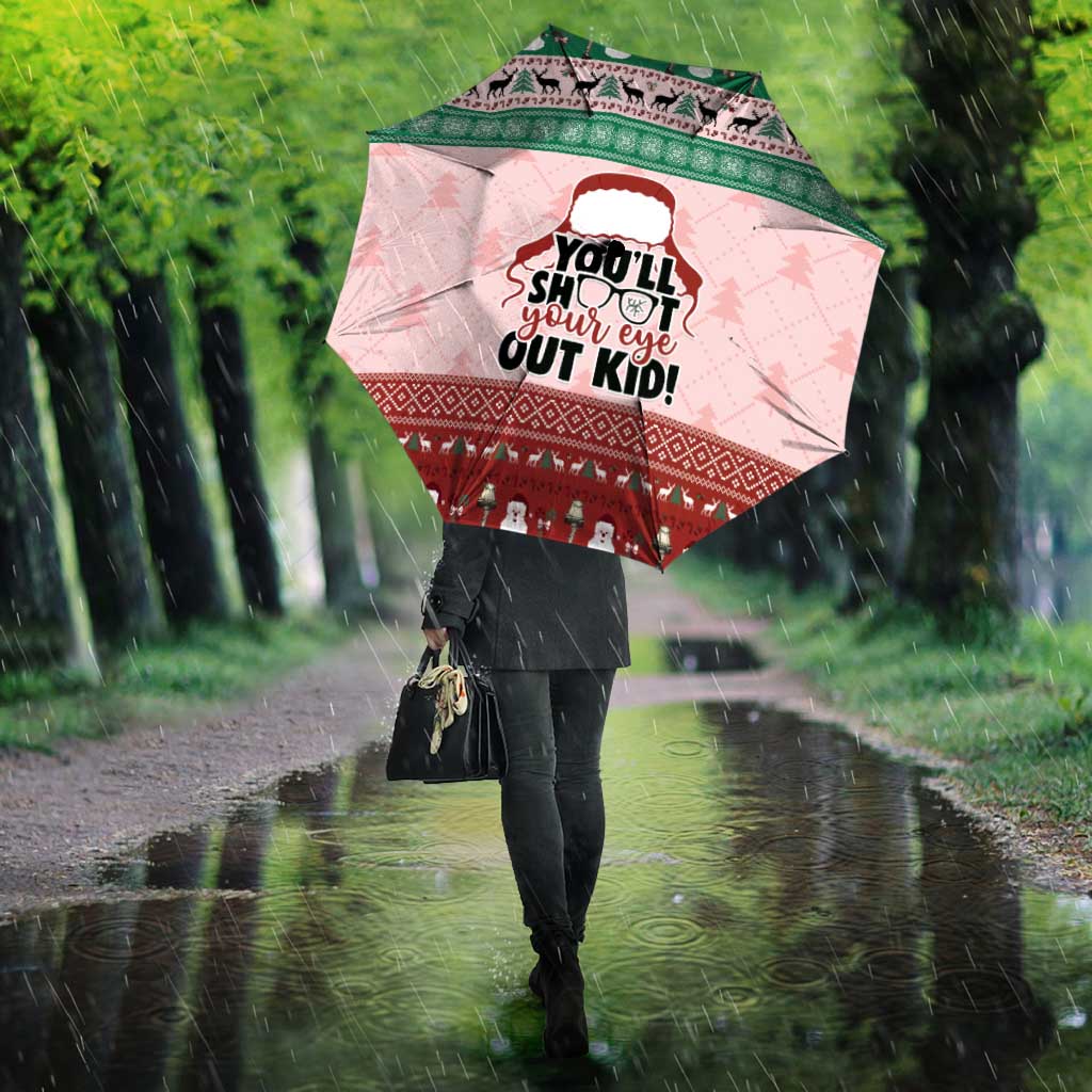 Christmas Story Umbrella You'll Shoot Your Eye Out - Wonder Print Shop